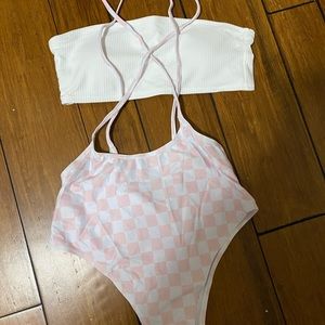 🆕Cute Swimsuit high waist